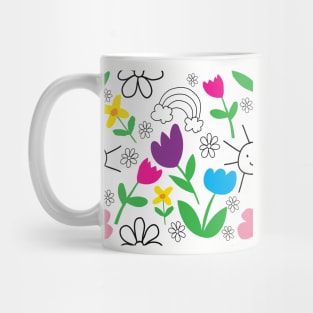 Flowers by Children Mug